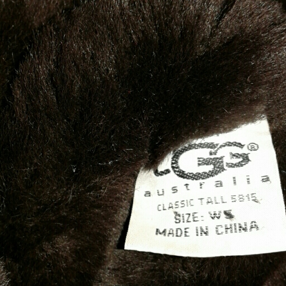UGG AUSTRALIA CLASSIC TALL 5815 SHEEPSKIN BOOTS - Picture 5 of 6